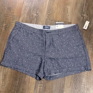 Old Navy Everyday Short Blue Polka Dot Shorts